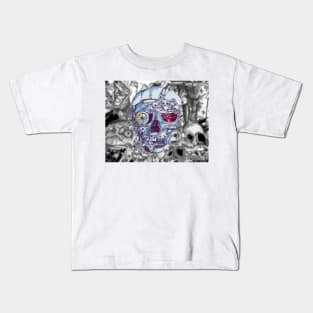 Head skull Kids T-Shirt